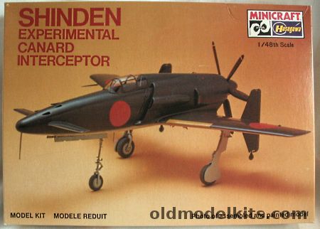 Hasegawa 1/48 Kyushu J7W1 Shinden, 1189 plastic model kit